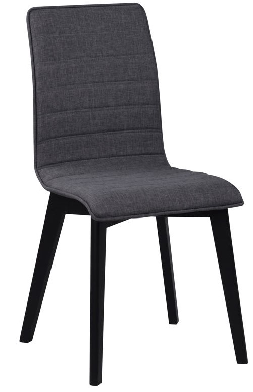 Krzesło 'Gracy' - Ciemnoszary/Czarny