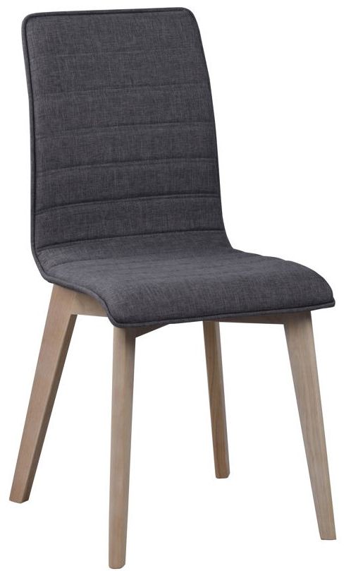 Krzesło 'Gracy' - Ciemnoszary/Bielony