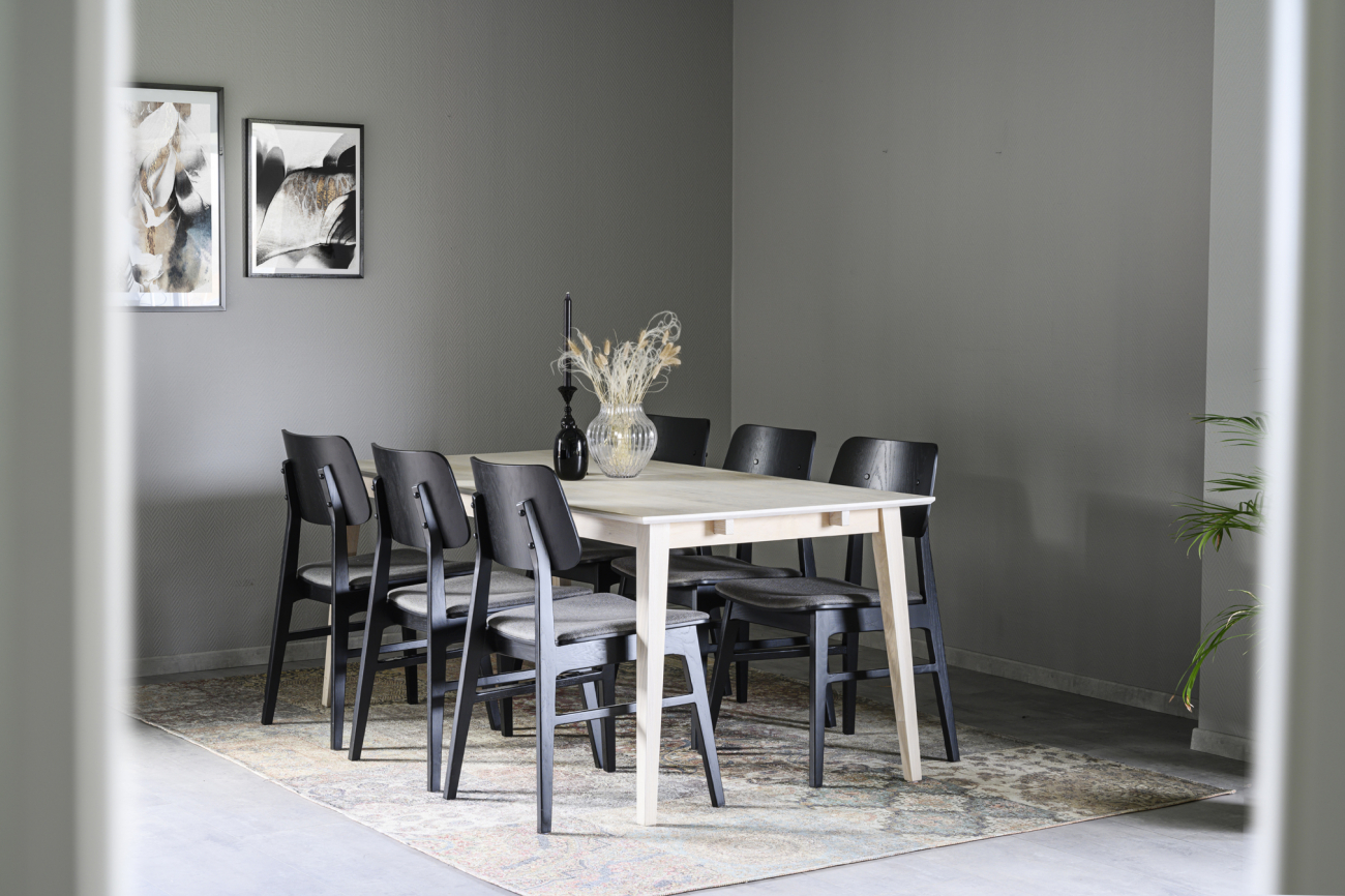 Stół 'Filippa' 180x90cm - Naturalny