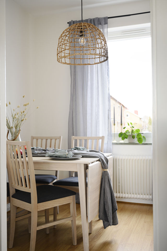 Krzesło 'Filippa' - Białopigmentowany/Szary