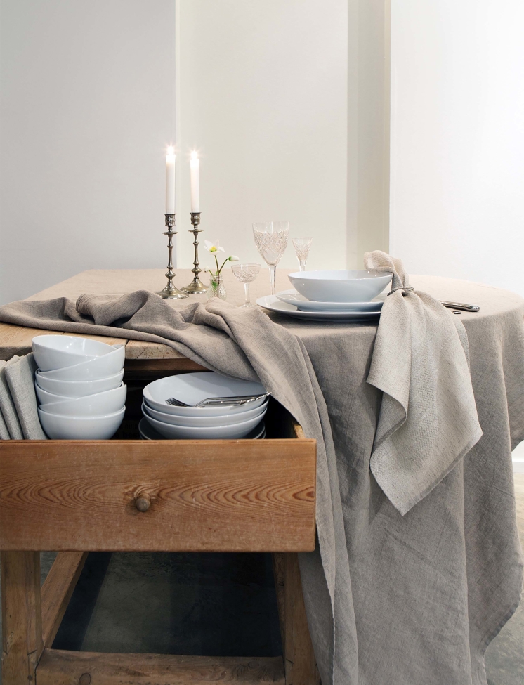 Obrus 'Sunshine' 145x330 - Naturalny