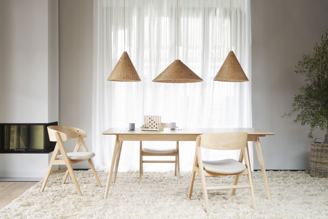 Stół jadalny 'Yumi' 190x90cm - Dąb