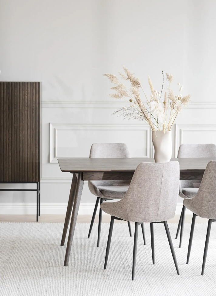 Stół jadalny 'Yumi' 190x90cm - Brązowy