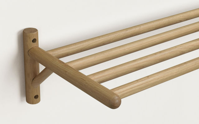 Stojak na buty 'Milford' - Dębowe