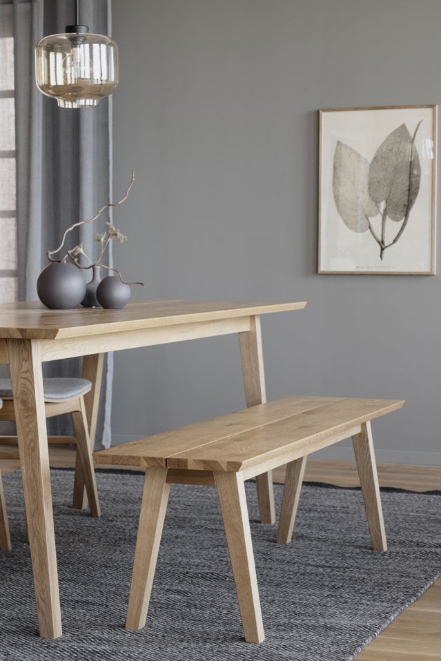 Ławka 'Melfort' 144x38cm - Dąb