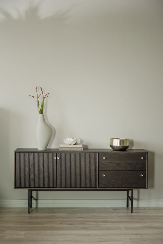 Stolik boczny 'Clearbrook' - Brązowy