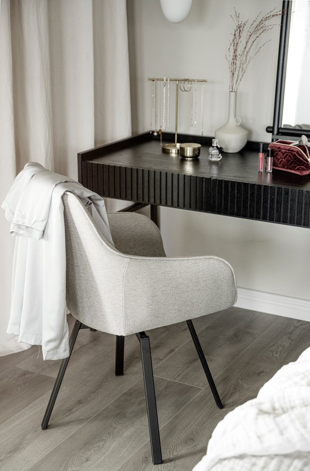 Biurko 'Halifax' 120x61cm - Czarny