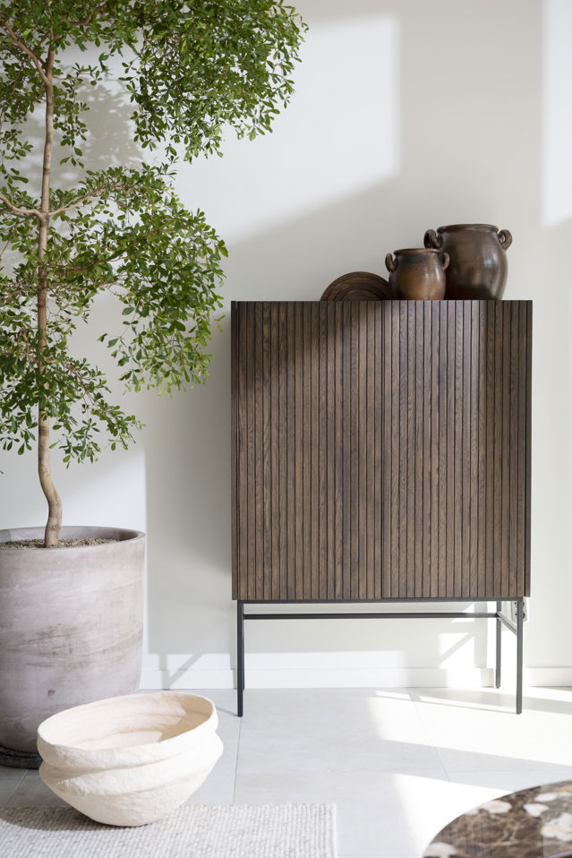 Szafka 'Halifax' - Brązowy/Czarny