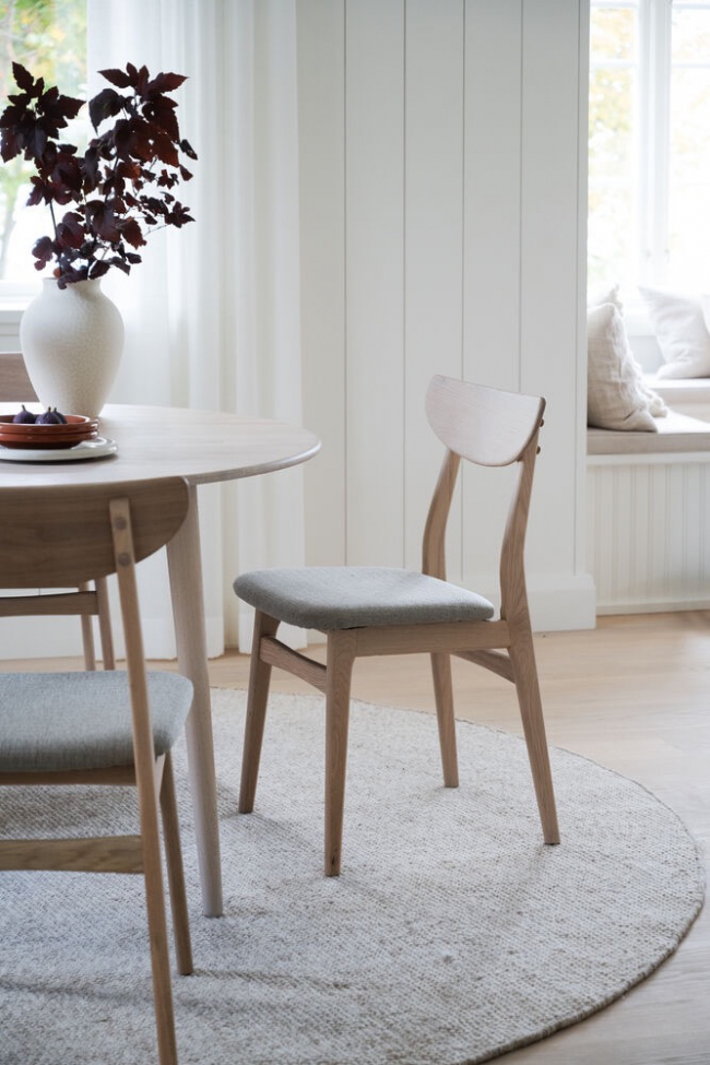 Krzesło 'Rodharn' - Beżowe/Szare