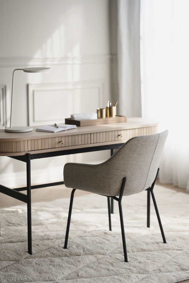 Stół pomocniczy 'Haddington' - Białe/Czarne