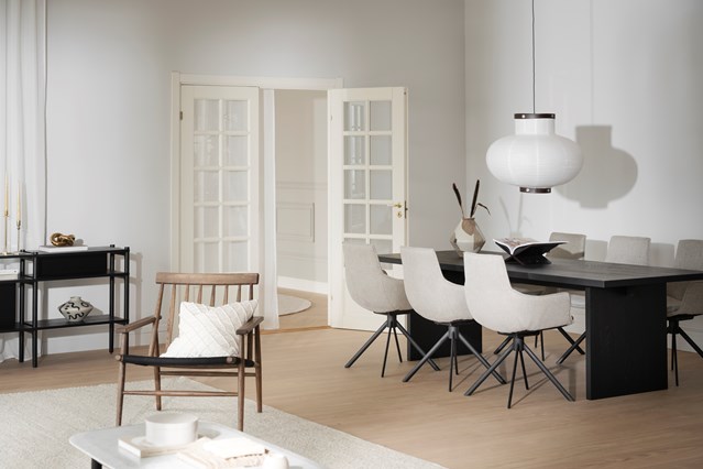 Fotel 'Lowell' Obrotowy - Szary