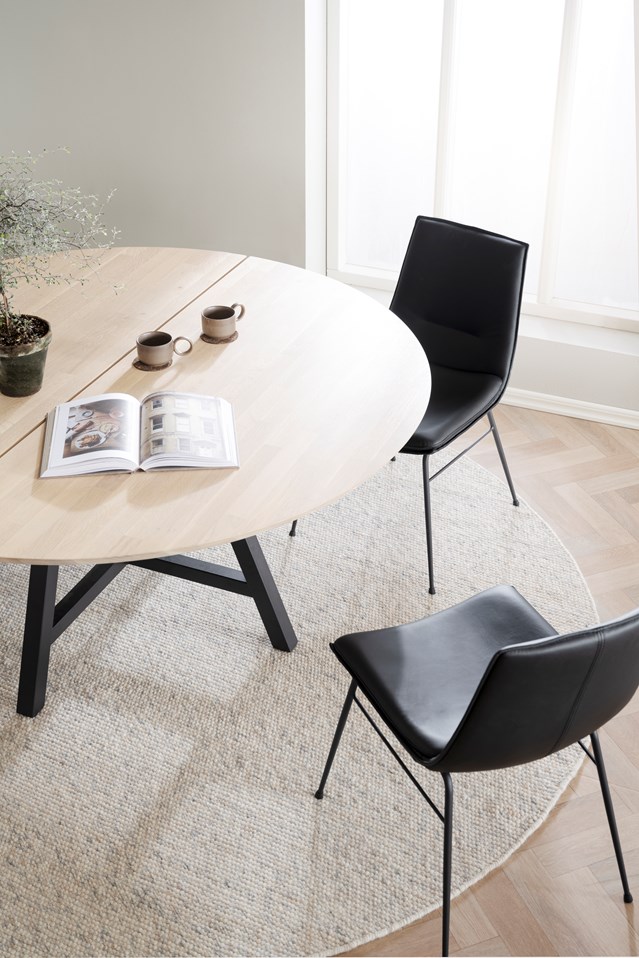 Fotel 'Lowell' - Czarny