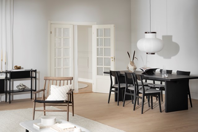 Stół 'Emmett' 240x95cm - Czarny