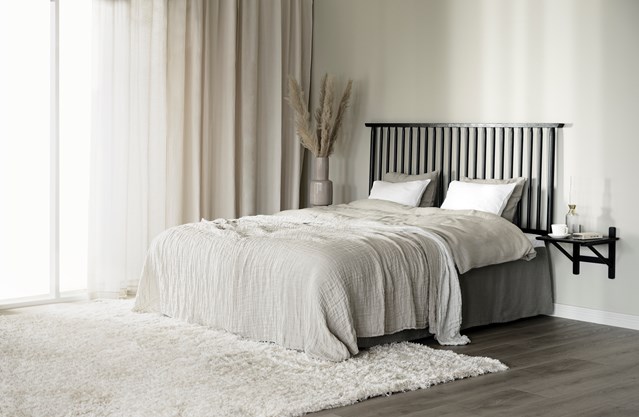 Wezgłowie 'Riggins' - Czarne