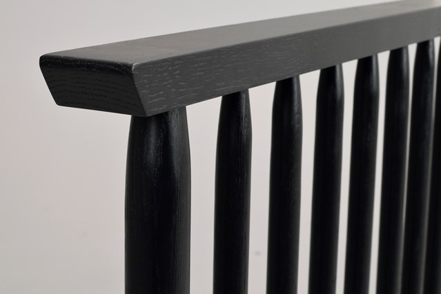 Wezgłowie 'Riggins' - Czarne