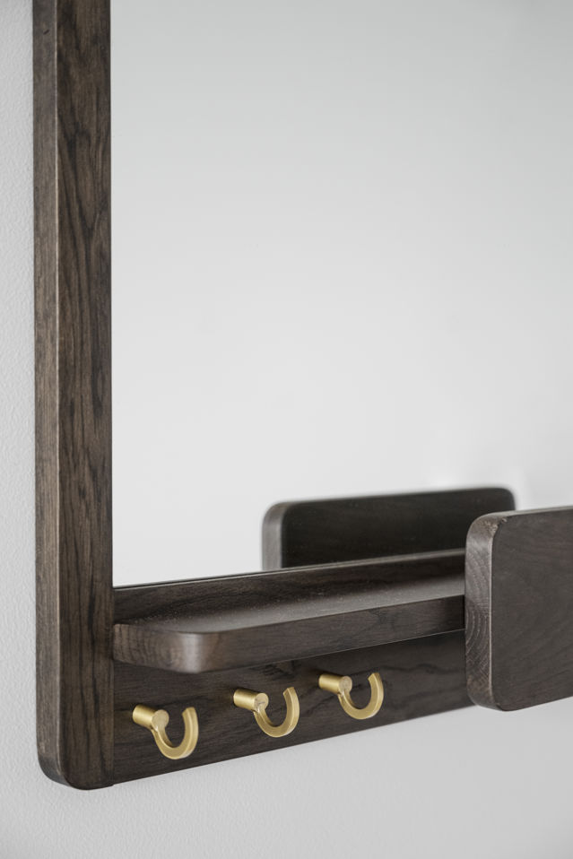 Lustro 'Inverness' - Brązowy