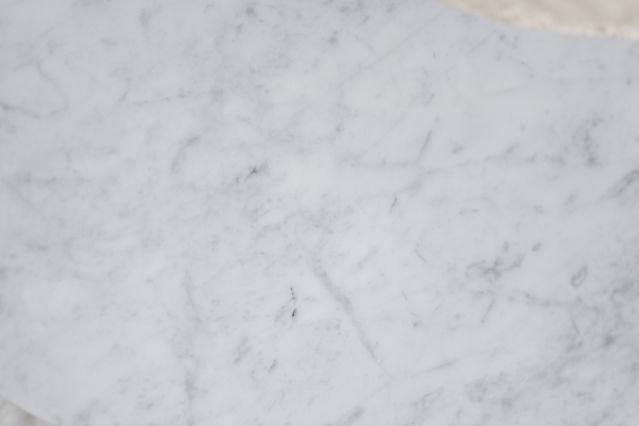 Stolik kawowy 'Brooksville' Okrągły 90cm - Biały/Brązowy