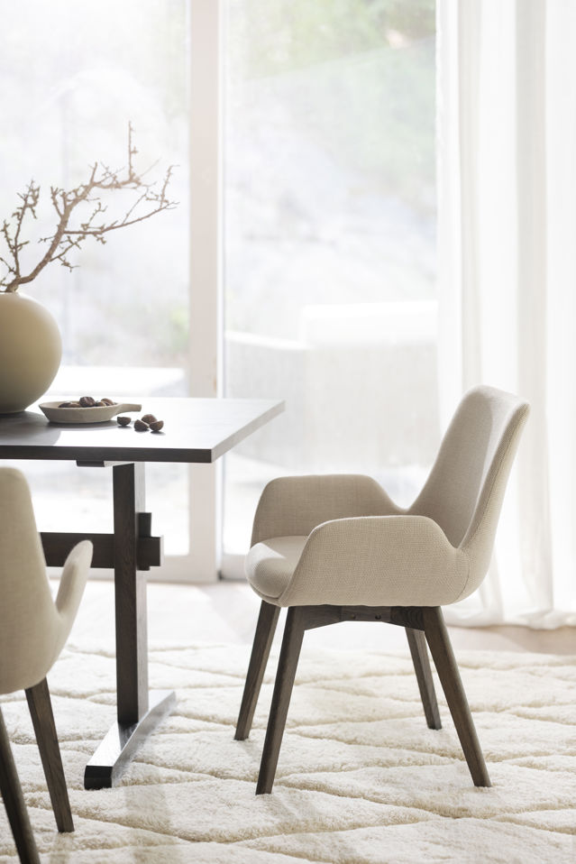 Fotel 'Drimsdale' - Beżowy/Brązowy