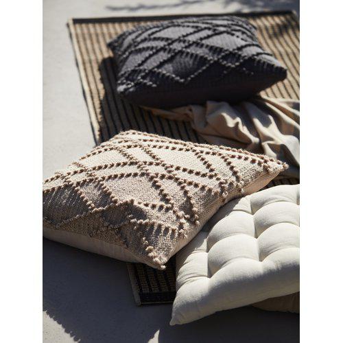 Poszewka na poduszkę 'Alma' 50x50 - Szary