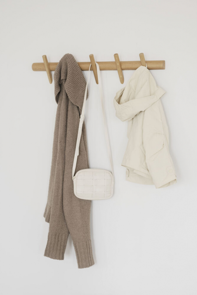 Listwa na wieszaki 'Hillmond' 65cm - Dąb