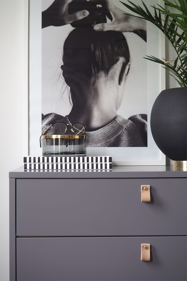 Komoda 'Nordisk' - Szara