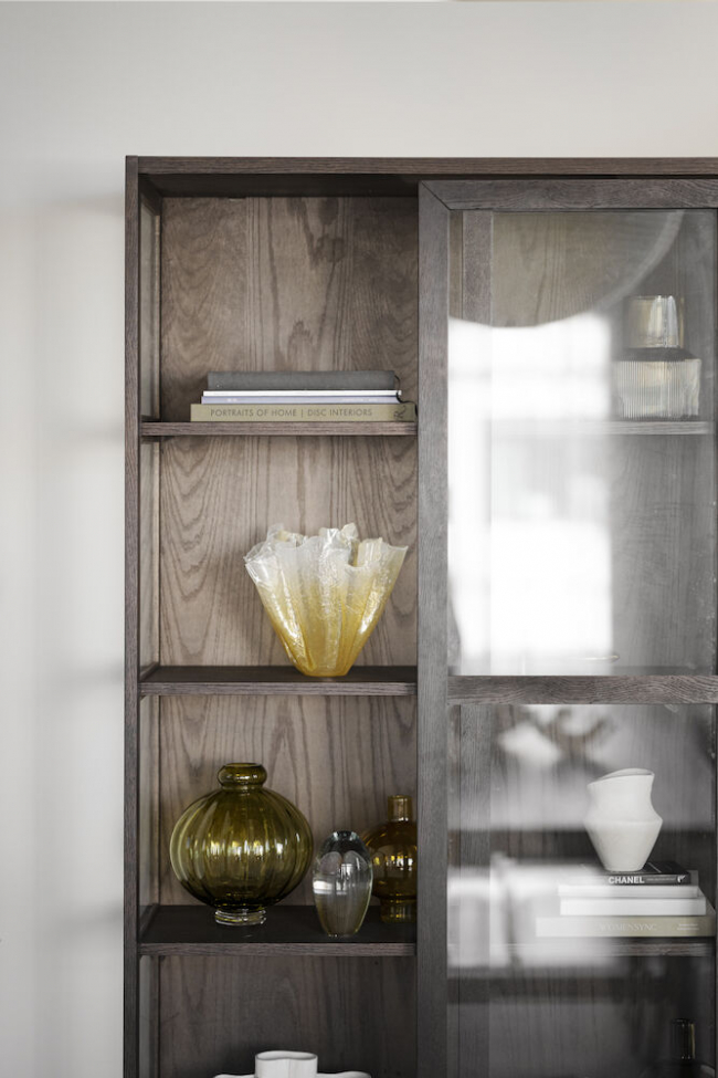 Witryna 'Hazelton' - Brązowy