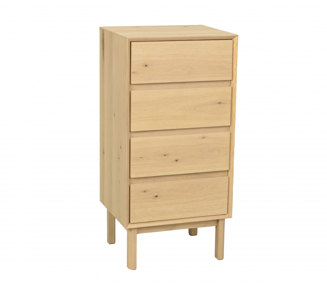 Komoda 'Mackay' 4L - Dąb