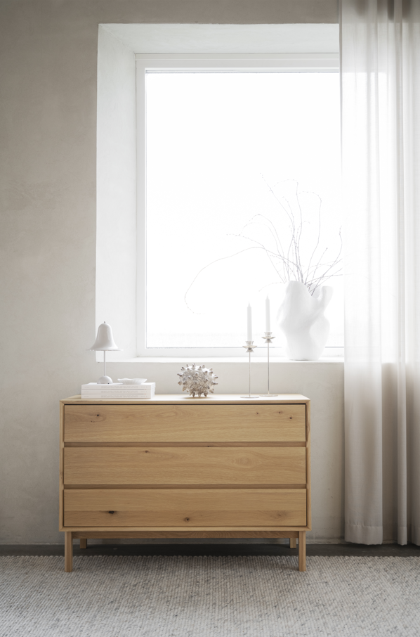 Komoda 'Mackay' 3L - Dąb
