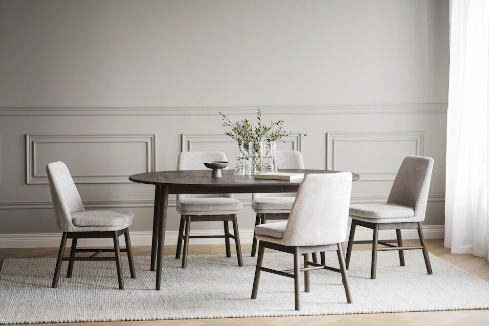 Stół 'Tyler' 170x210cm - Brązowy