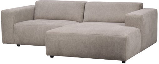 Sofa 3-osobowa 'Willard' z chaise longue H - Beżowy