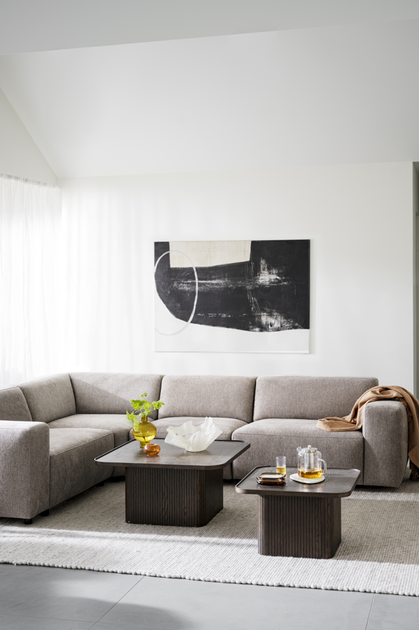 Sofa narożna 2-osobowa 'Willard' - Beżowy