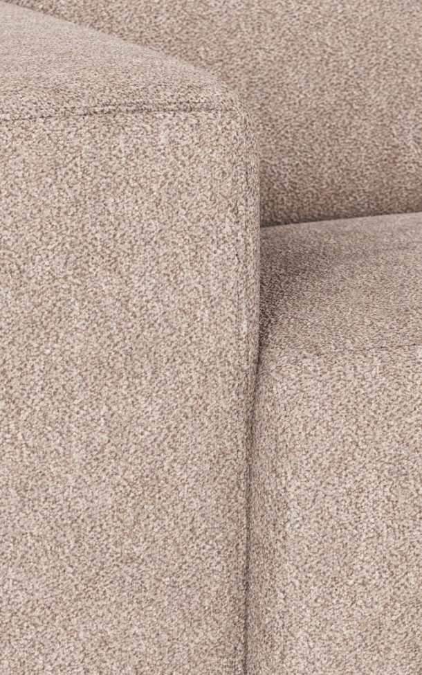 4-osobowa sofa 'Willard' z chaise longue V - Jasnobeżowa