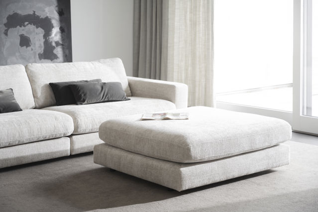 Pufa 'Duncan' - Jasnoszary