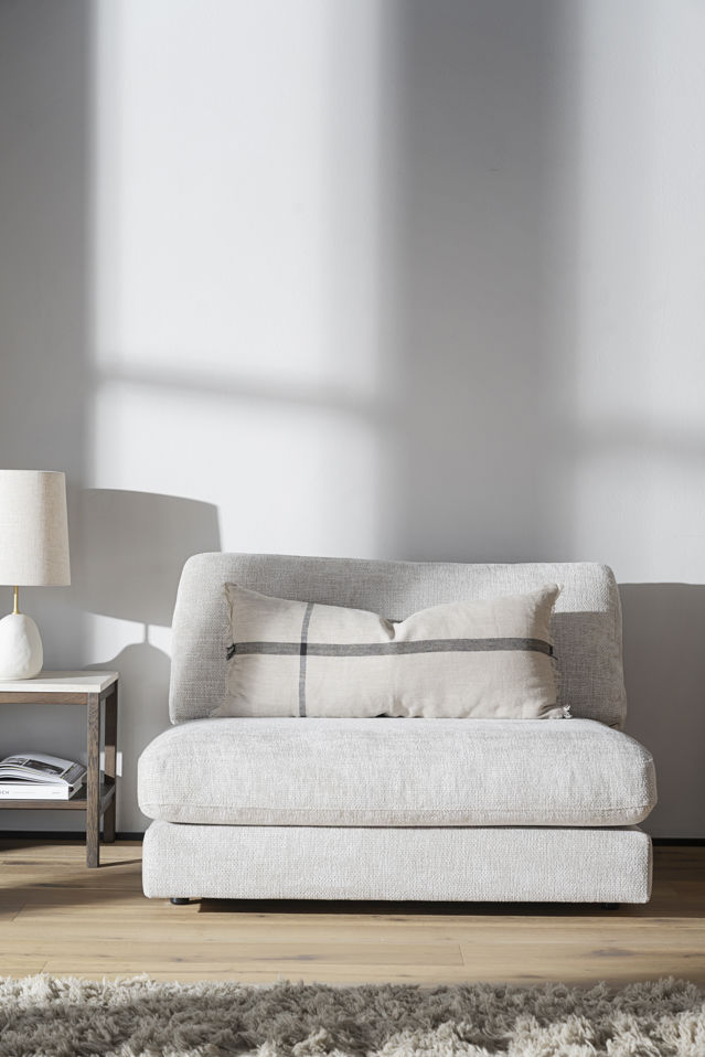 Fotel 'Duncan' - Jasnoszary