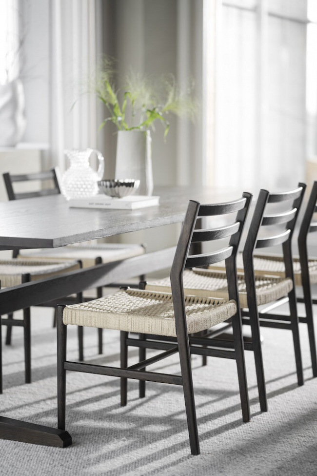 Krzesło 'Harlan' - Brązowe