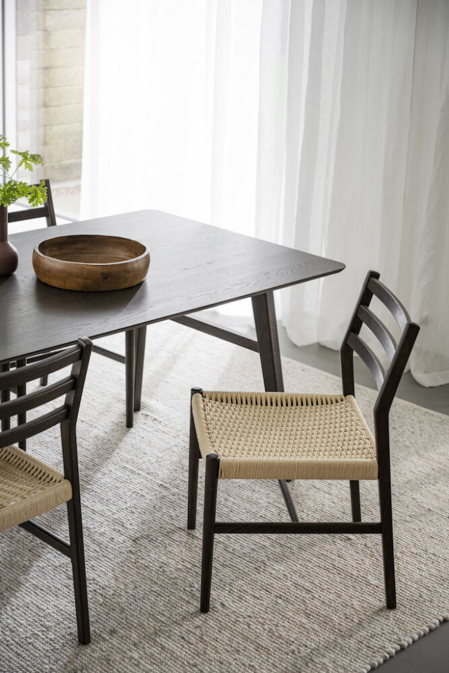 Krzesło 'Harlan' - Brązowe