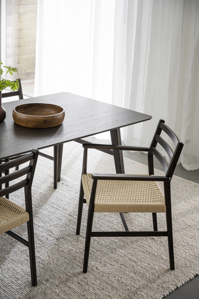 Krzesło 'Harlan' - Brązowe