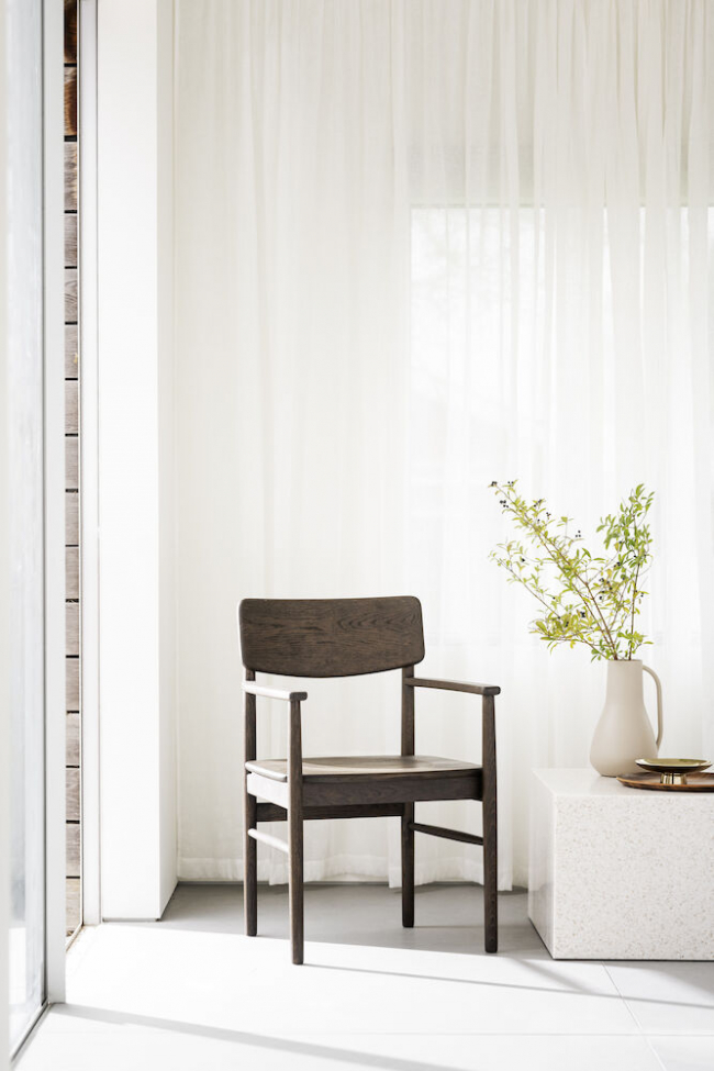 Krzesło 'Maidstone' - Brązowe