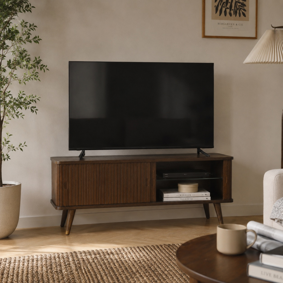 Szafka RTV 'Vento' 120 cm – Orzech