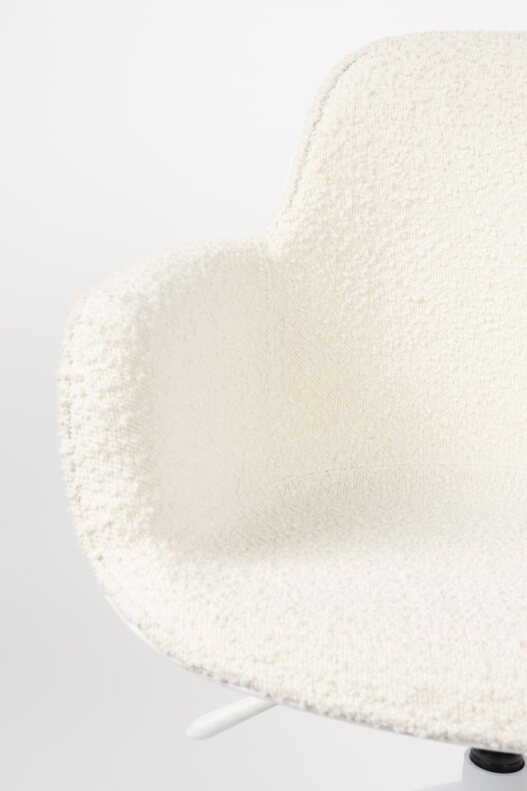 Fotel biurowy 'Kuip' - Biały