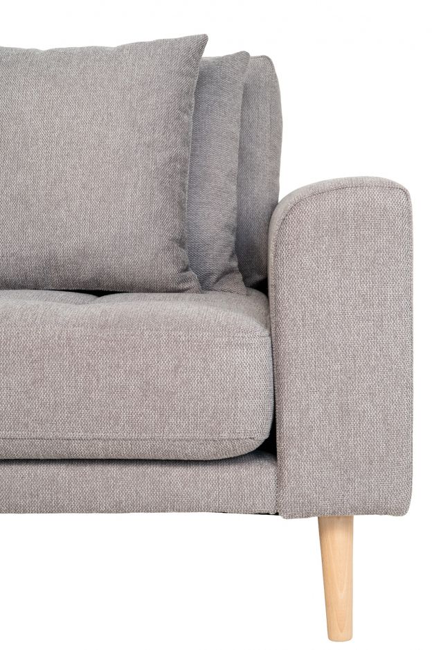 Sofa 'Lido' Lewa - Jasnoszara