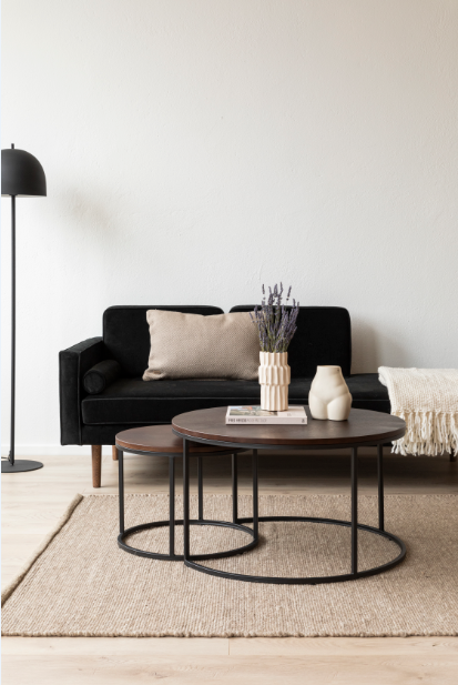 Stolik kawowy 'Prime' L 2 części - Orzech