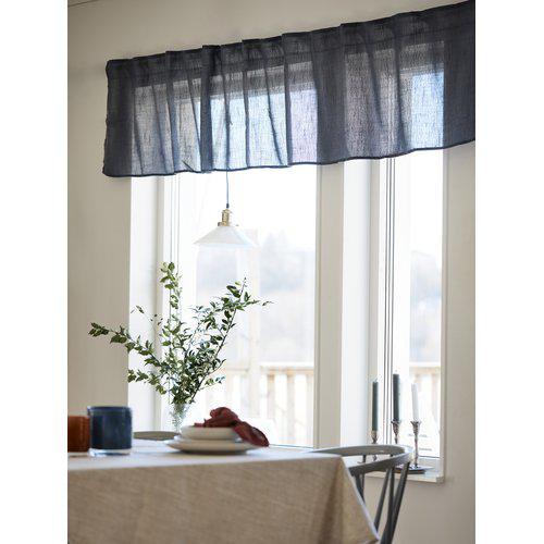 Firanka 'Cecil' 47x250 - Niebieski