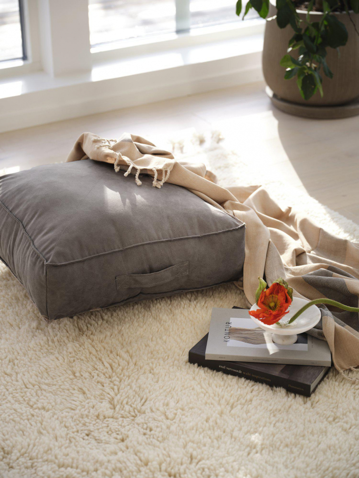 Koc 'Kjell' 125x150 - Brązowy