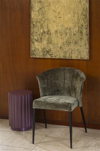 Pufa 'Camila' - Fioletowy