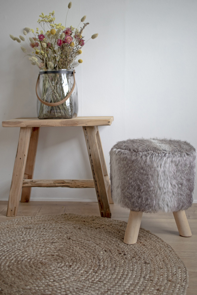 Ławka 'Barcelona' 50x25cm - Teak