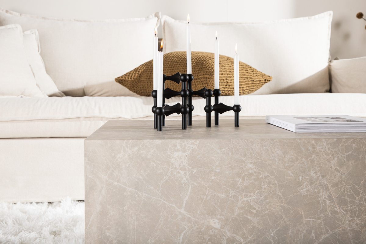 Stolik kawowy 'Ydre' 60x80 - Beżowy