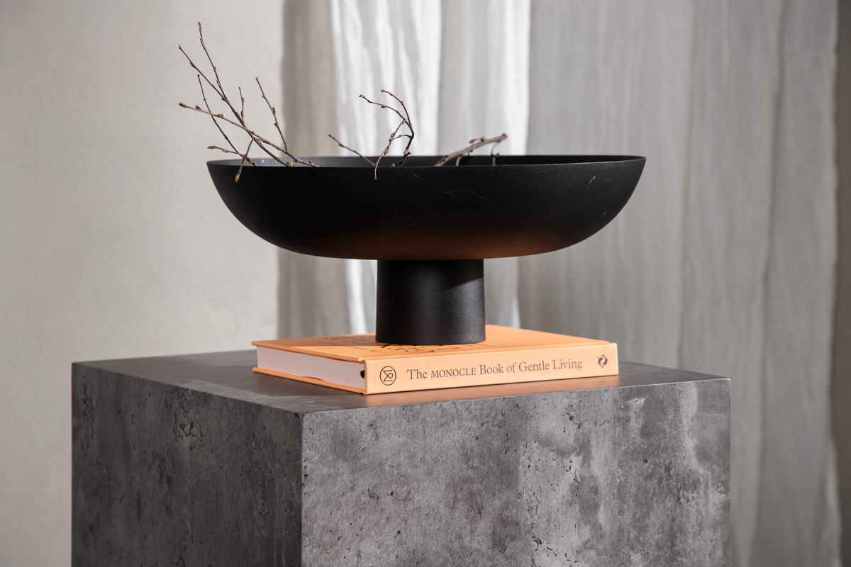 Stolik kawowy 'Ydre' 40x40 - Szary