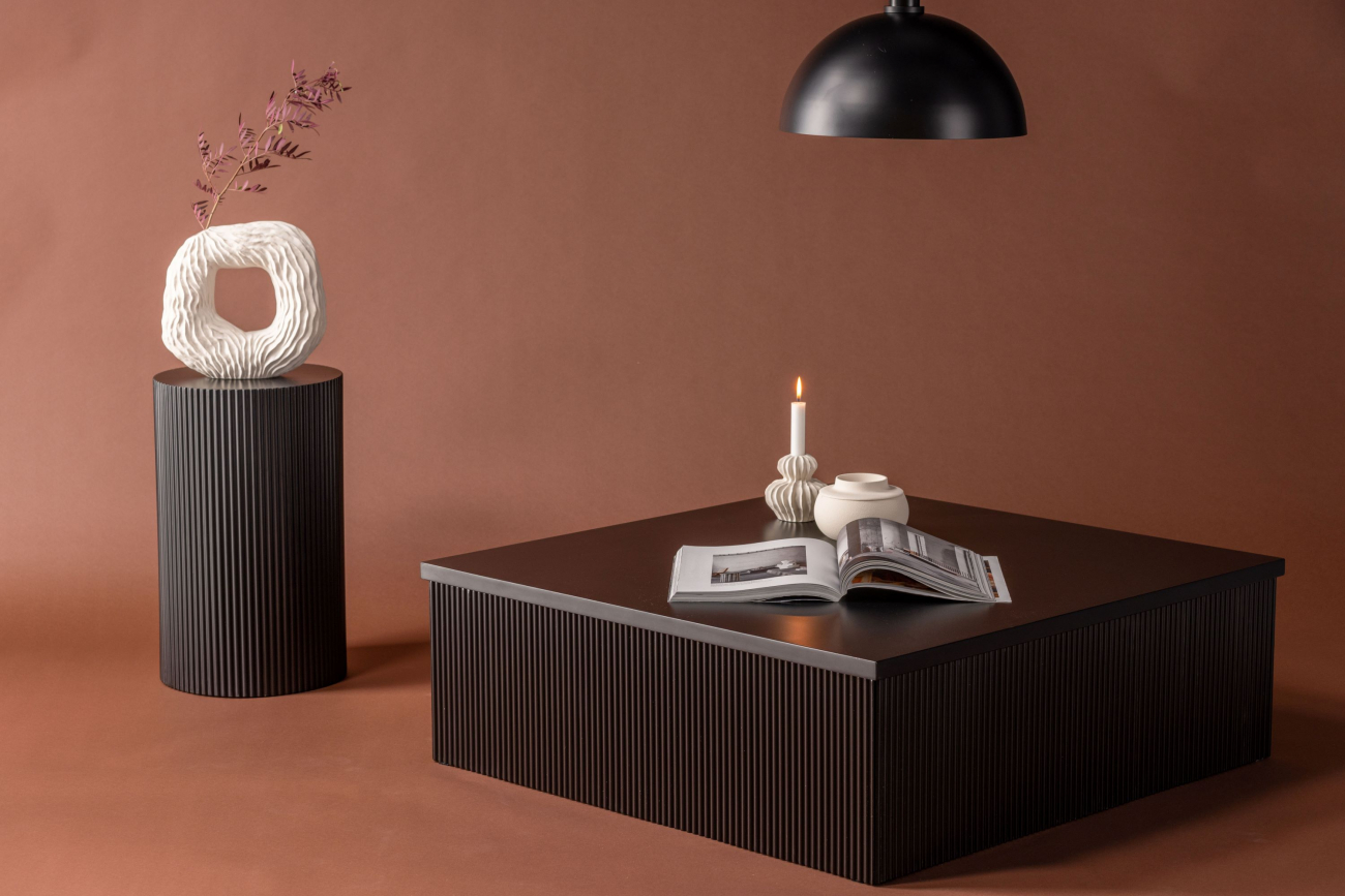 Stolik kawowy 'Ljungby' - Czarny