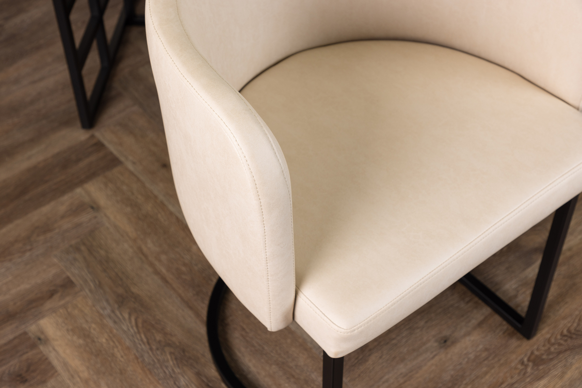 Krzesło 'Simrishamn' - Beżowe